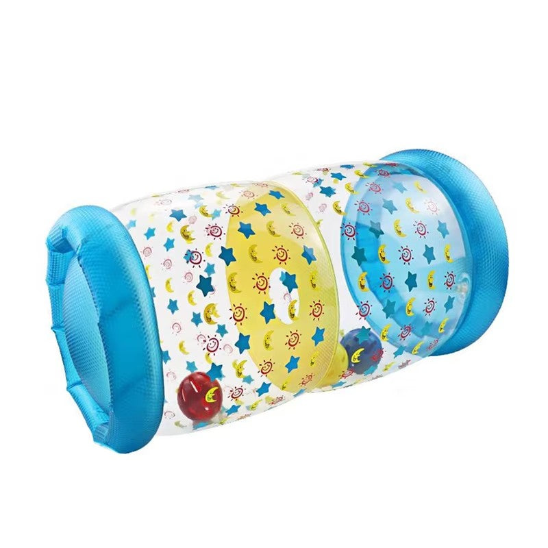 Rodillo Inflable Seguro para Bebés – Juguete Interactivo para Desarrollo Motor de 6 a 12 Meses, Estimulación Sensorial y Coordinación 3
