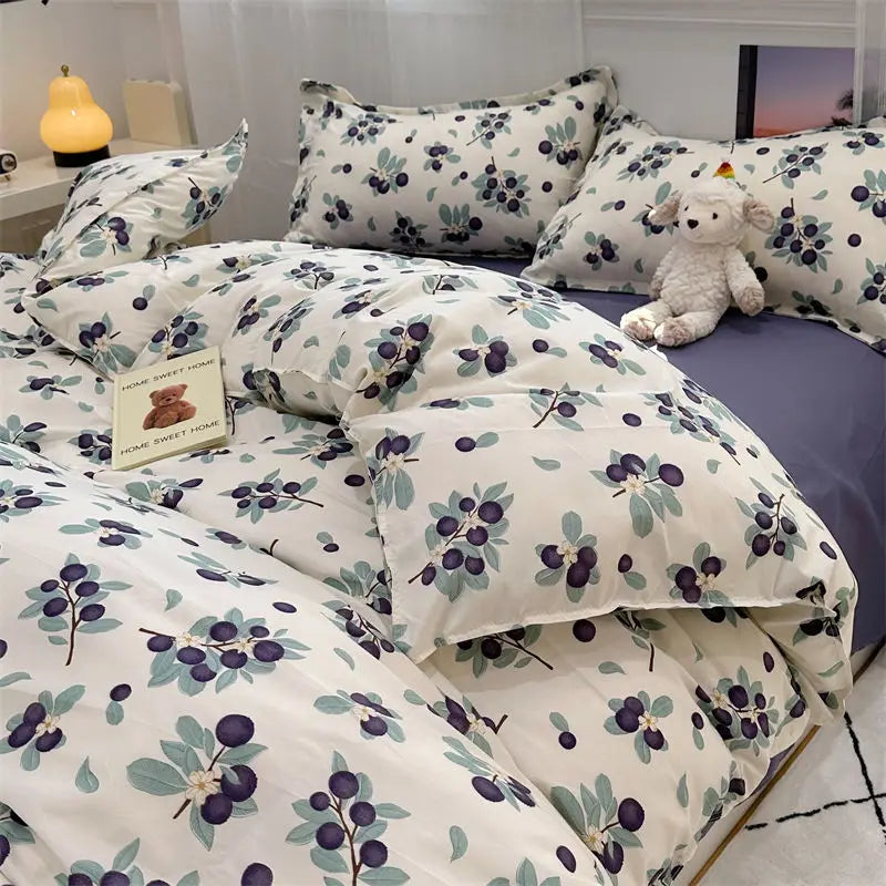 Ropa de Cama Floral Rosa con Funda Nórdica para Cama 150 y Fundas de Almohada – Varios Tamaños Disponibles 2