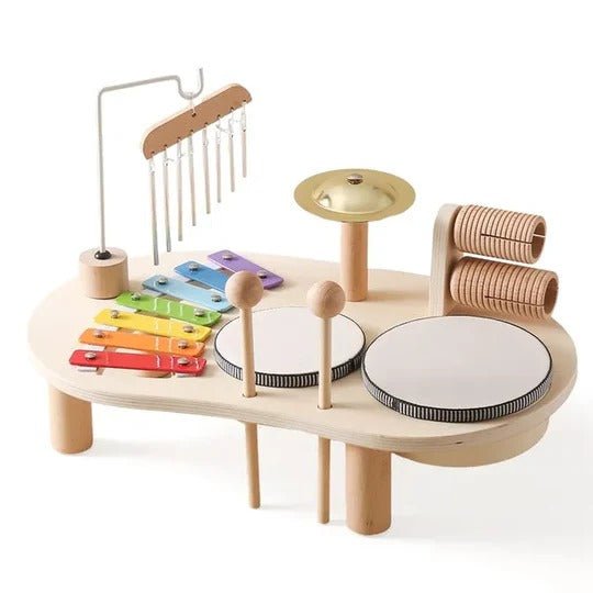 Set de Instrumentos Musicales de Madera para Niños – Xilófono Colorido y Más, Desarrollo Musical Seguro y Divertido 2