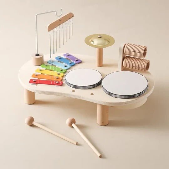Set de Instrumentos Musicales de Madera para Niños – Xilófono Colorido y Más, Desarrollo Musical Seguro y Divertido 3