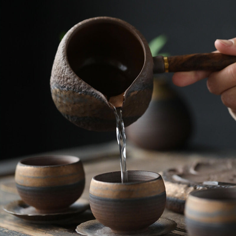 Tetera de Cerámica Tokoname-Yaki Artesanal de 220 ml – Elegante y Perfecta para Té en Solitario con Filtro Sasame 2