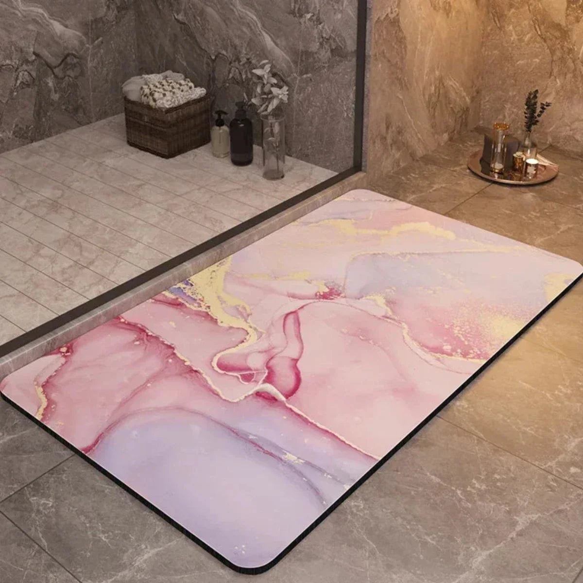 Alfombra de Baño Antideslizante de Secado Rápido – Ecológica y Cómoda, Tamaños 40x60 cm y 60x90 cm 10