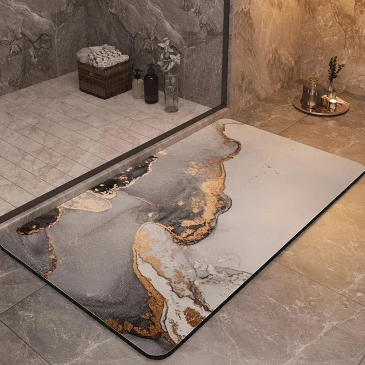 Alfombra de Baño Antideslizante de Secado Rápido – Ecológica y Cómoda, Tamaños 40x60 cm y 60x90 cm 3