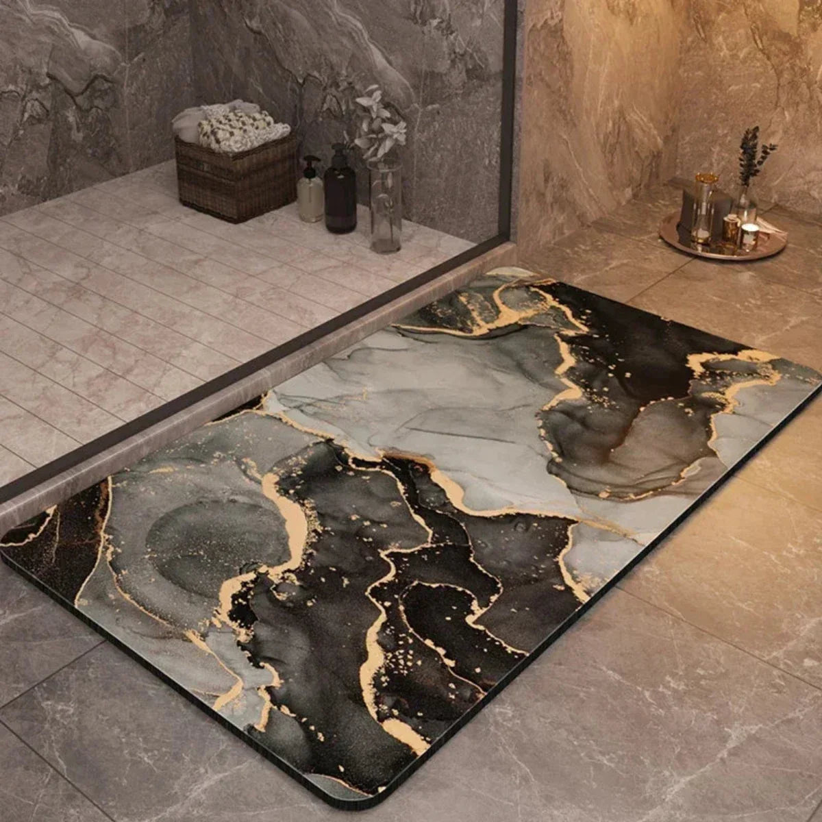 Alfombra de Baño Antideslizante de Secado Rápido – Ecológica y Cómoda, Tamaños 40x60 cm y 60x90 cm 5