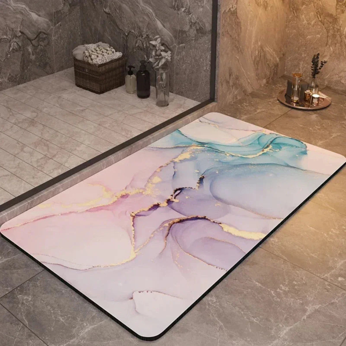 Alfombra de Baño Antideslizante de Secado Rápido – Ecológica y Cómoda, Tamaños 40x60 cm y 60x90 cm 9
