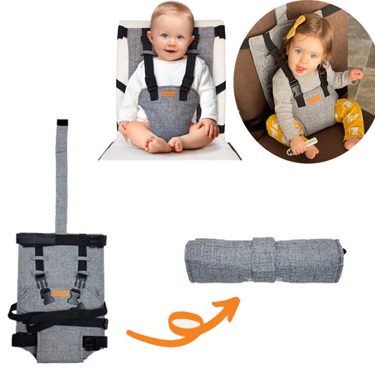 Almohada Ergonómica para Bebés, Material Hipoalergénico y Transpirable, Cojín Bebe para Sillas y Mecedoras, Color Gris 0