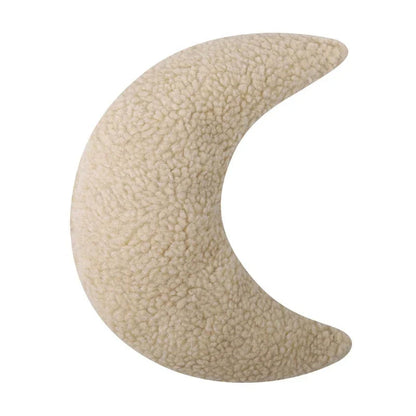 Almohada Infantil Suave con Diseño Celestial – Ideal para Decoración y Fotografía, 29.2 cm x 38 cm, Color Blanco, Beige o Marrón 6