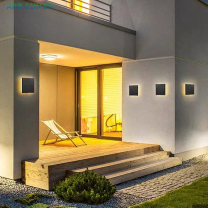 Aplique LED Exterior Moderno de Aluminio, Eficiencia Energética para Jardín y Patio - Aplique de Pared Ideal 6