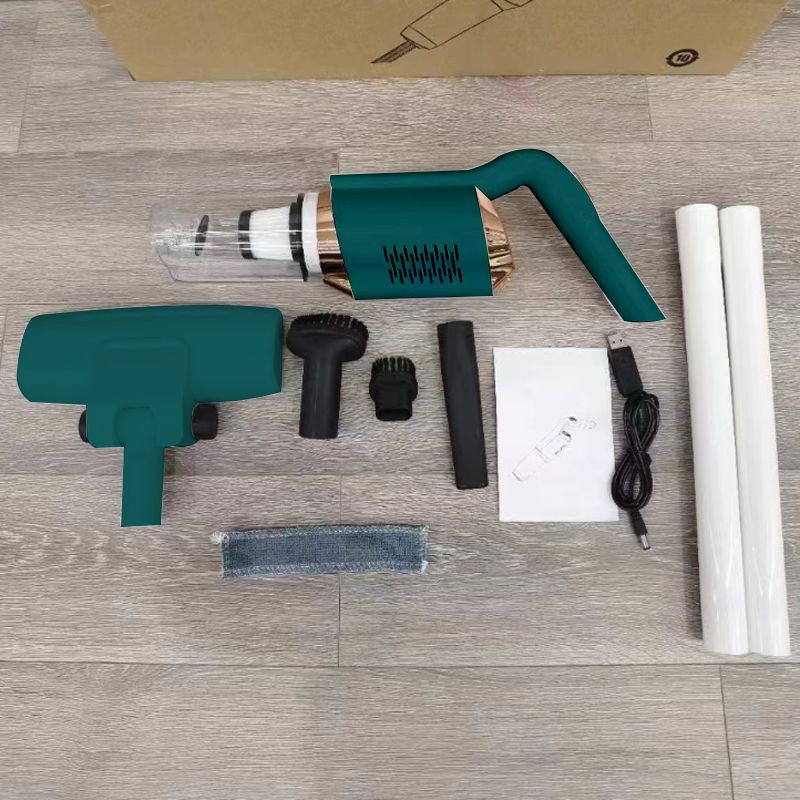 Aspirador de Mano Potente Inalámbrico 2 en 1 con Función de Fregado – Compacto y Eficiente para Hogar y Coche 0