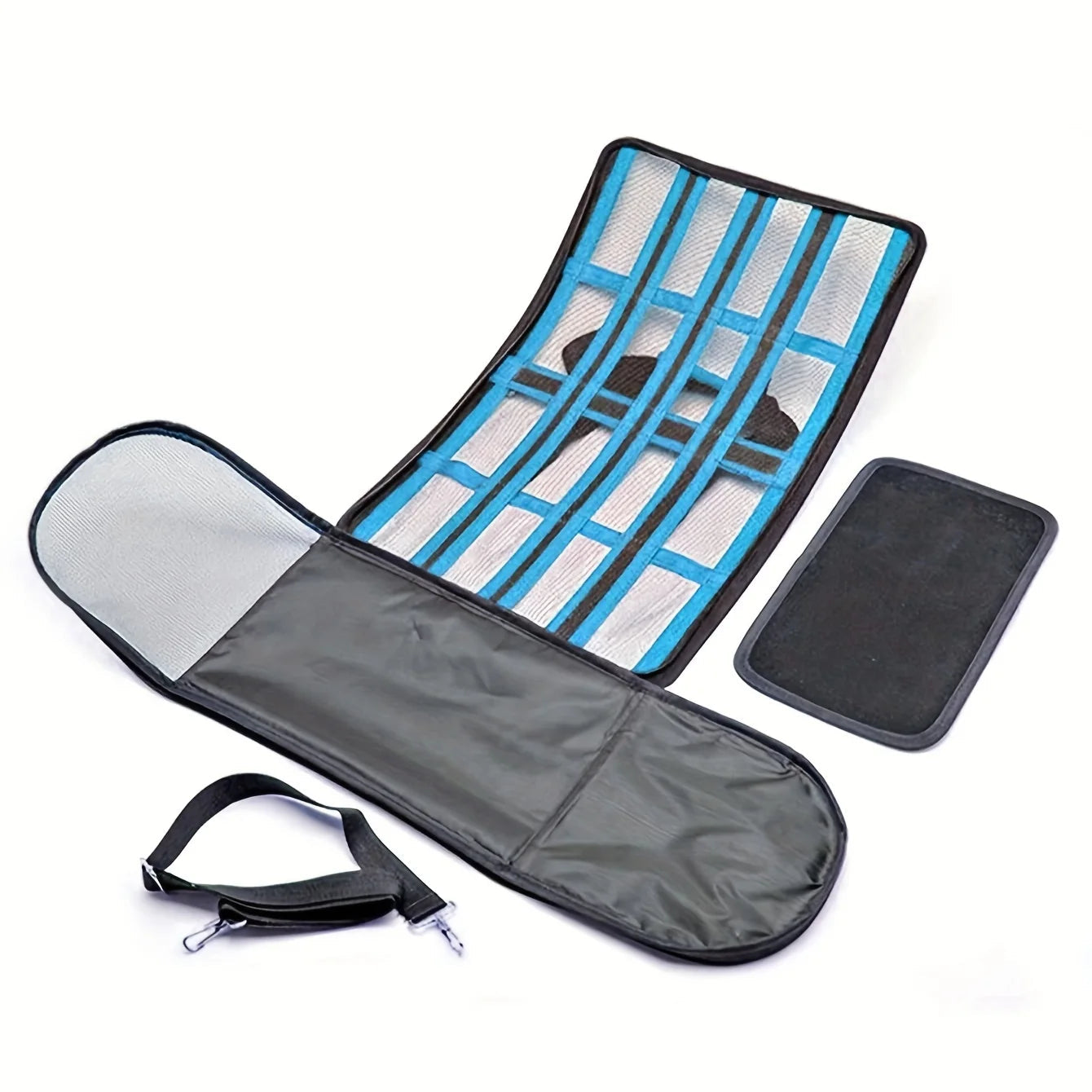 Bolsa de Transporte Plegable para Mascotas Aprobada por Aerolíneas – Comodidad y Seguridad para Viajes en Avión, Tren o Coche 3