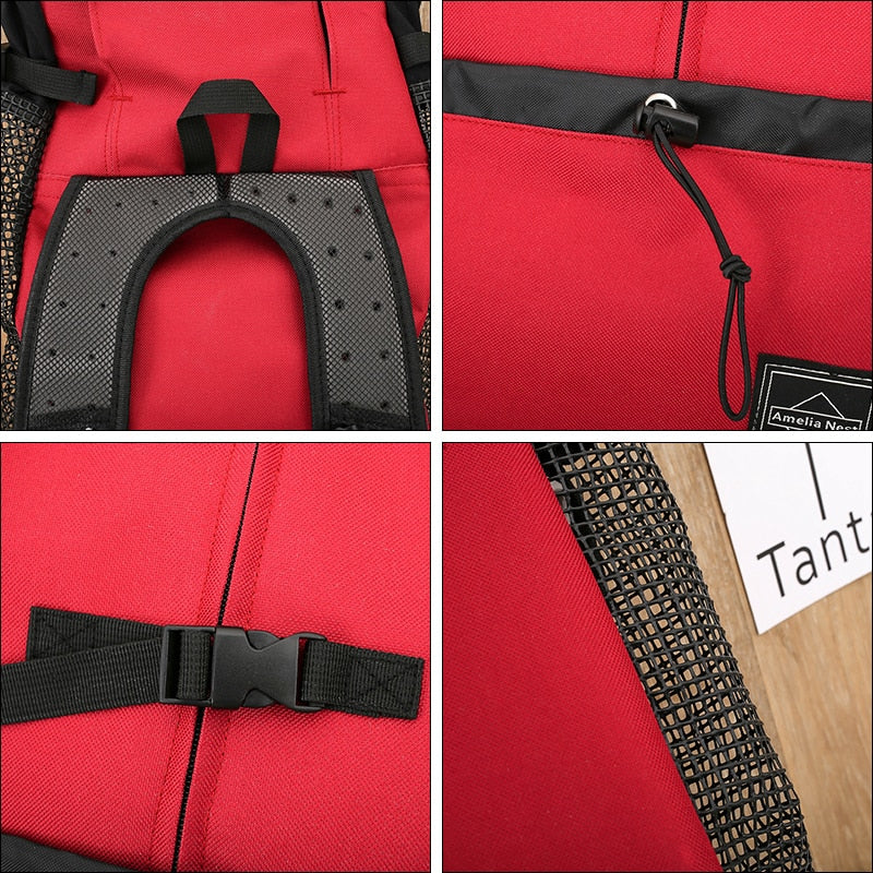 Bolsa de Viaje para Mascotas – Duradera y Transpirable en Poliéster con Bolsillo Lateral para Perros y Gatos 2