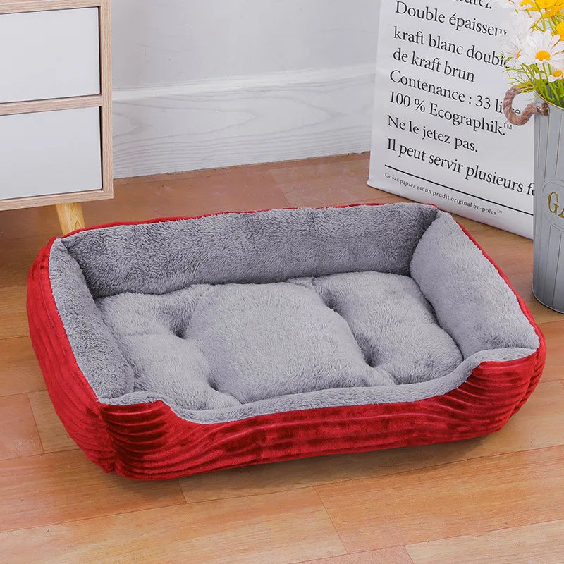 Cama de Invierno para Perros Grandes, Suave y Resistente al Agua, Varios Tamaños Disponibles 3