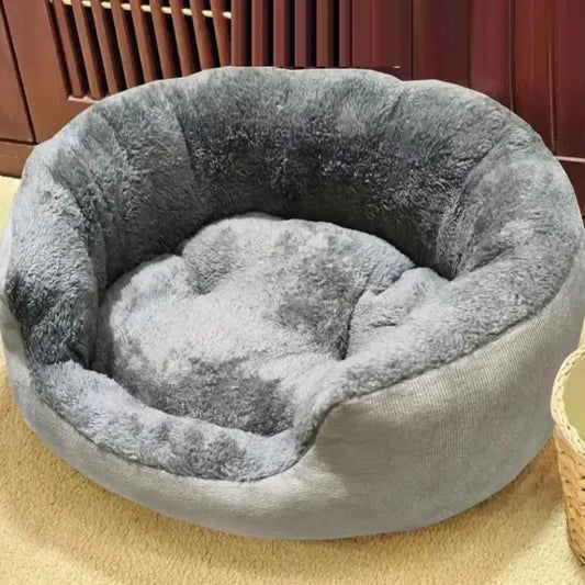 Cama para Perros Grandes y Medianos de Algodón, Suave y Cómoda, Ideal como Sofá para Gatos 0