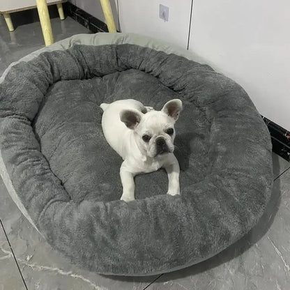 Cama para Perros Grandes y Medianos de Algodón, Suave y Cómoda, Ideal como Sofá para Gatos 2