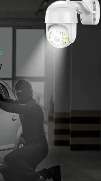 Cámara de Seguridad 4K Inteligente con Seguimiento Automático y Función PTZ – WiFi y Resistente a la Intemperie para Vigilancia Exterior 3