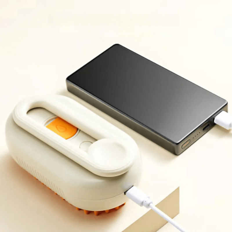 Cepillo Eléctrico de Vapor 3 en 1 para Gatos y Perros – Función de Vapor, Spray y Masaje, Cuida el Pelaje de tu Mascota 5