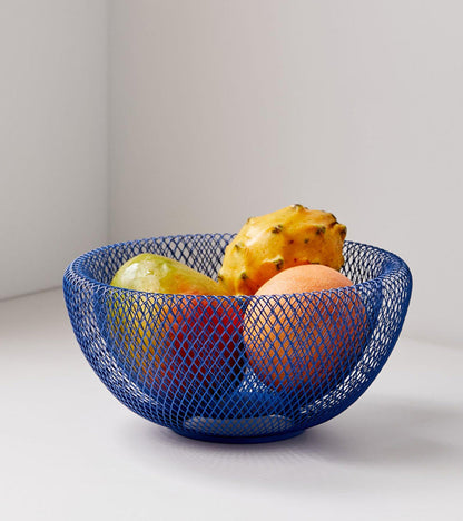 Cesta de Frutas de Acero de Doble Pared con Diseño de Malla – Ventilación Óptima y Estilo Moderno 0
