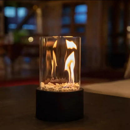 Chimenea Portátil de Mesa Elegante con Bioetanol – Sin Olores ni Humo, Diseño Moderno y Ligero 5