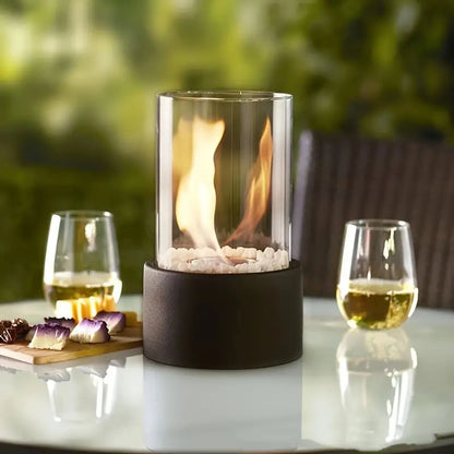 Chimenea Portátil de Mesa Elegante con Bioetanol – Sin Olores ni Humo, Diseño Moderno y Ligero 7