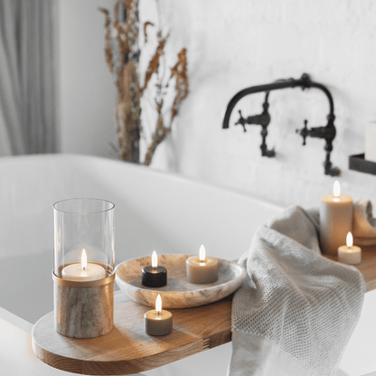 Conjunto de 3 Velas LED Efecto Llama 3D de Marfil con Temporizador – Iluminación Acogedora para el Hogar 2