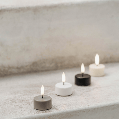 Conjunto de 3 Velas LED Efecto Llama 3D de Marfil con Temporizador – Iluminación Acogedora para el Hogar 3