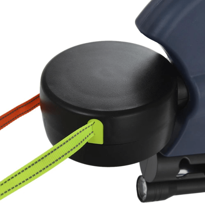 Correa Doble para Perros con Luz LED y Soporte para Bolsa de Basura – Alta Capacidad 30kg, Tecnología Sin Enredos 5