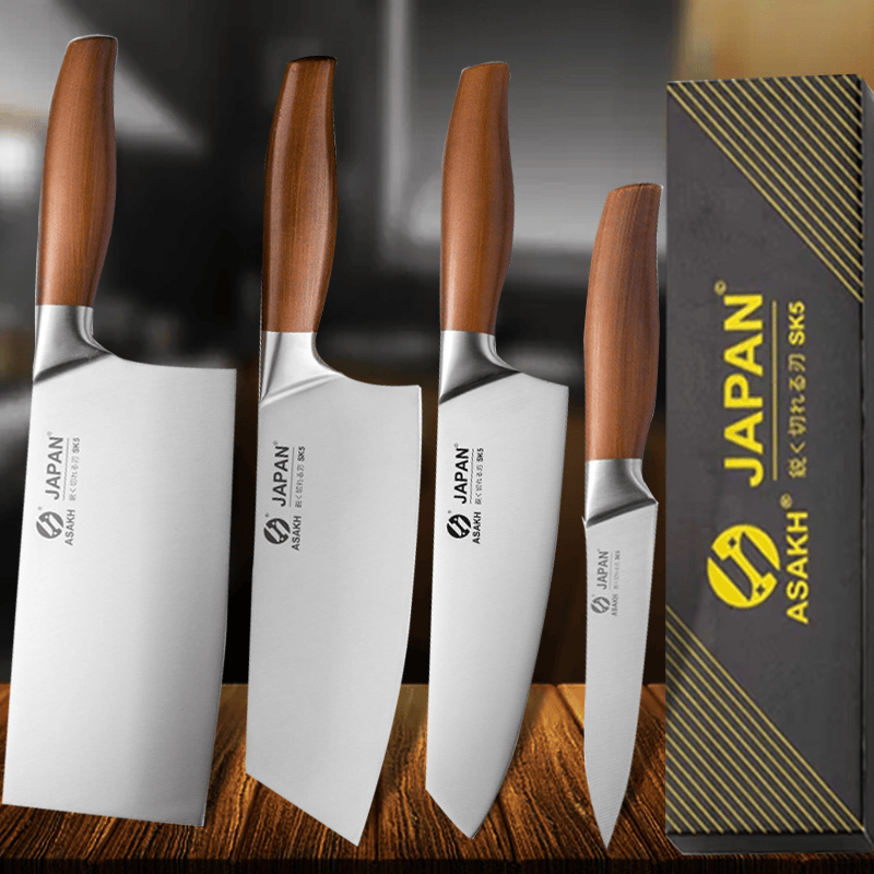 Cuchillo de Cocina Santoku Profesional de Acero Inoxidable con Mango Ergonómico – Ideal para Cortar Pescado, Carne y Verduras 1