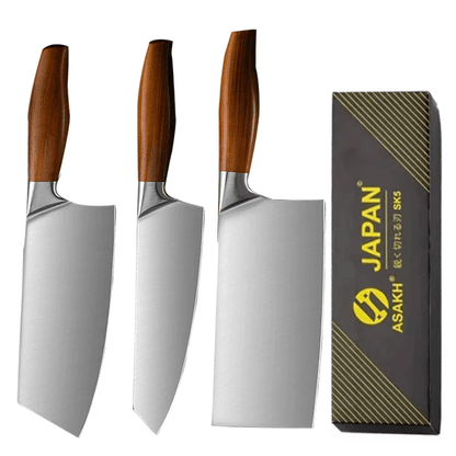 Cuchillo de Cocina Santoku Profesional de Acero Inoxidable con Mango Ergonómico – Ideal para Cortar Pescado, Carne y Verduras 10