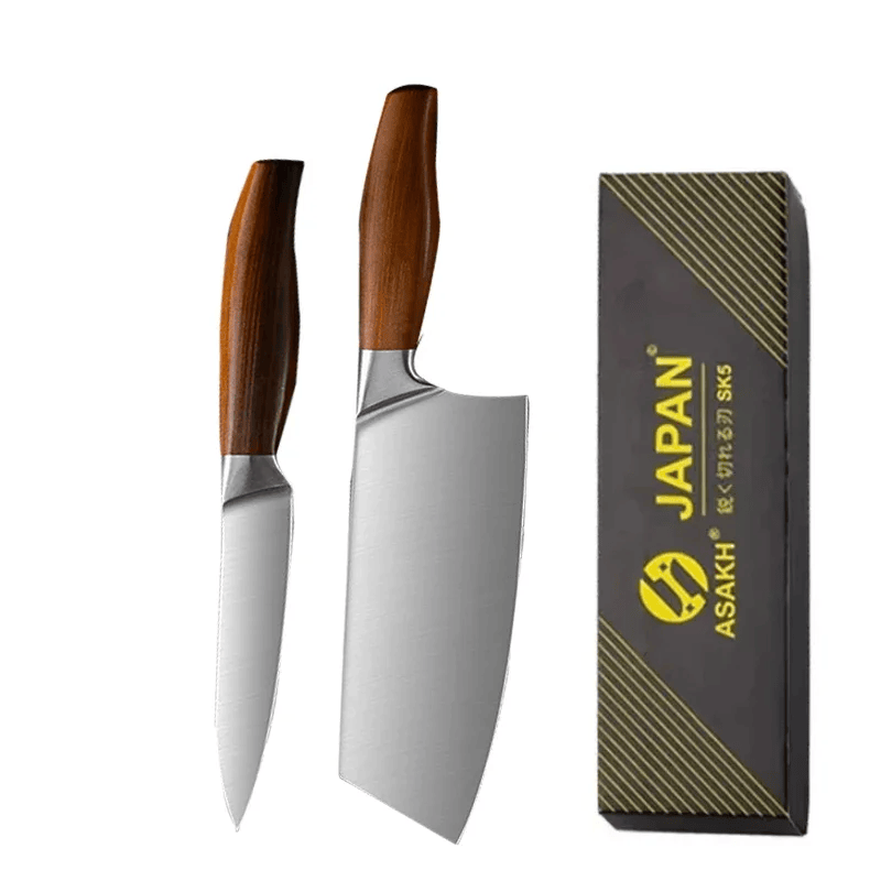 Cuchillo de Cocina Santoku Profesional de Acero Inoxidable con Mango Ergonómico – Ideal para Cortar Pescado, Carne y Verduras 11