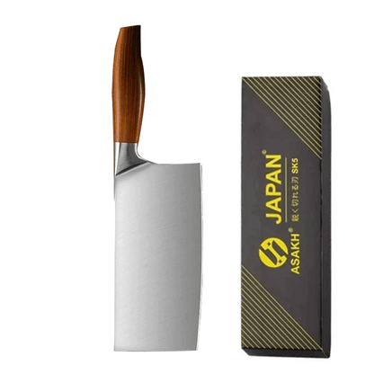 Cuchillo de Cocina Santoku Profesional de Acero Inoxidable con Mango Ergonómico – Ideal para Cortar Pescado, Carne y Verduras 7