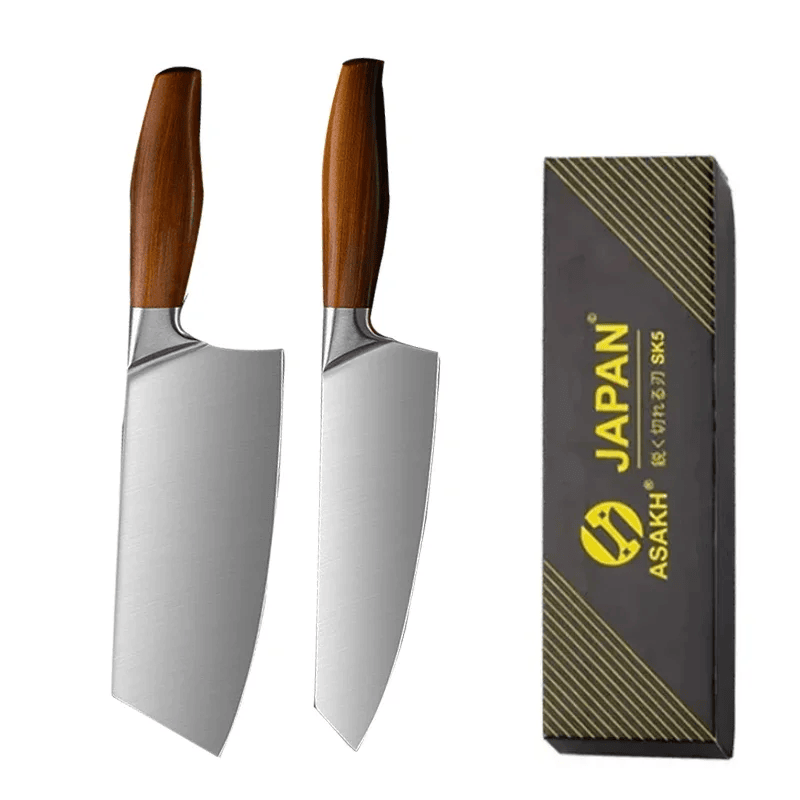 Cuchillo de Cocina Santoku Profesional de Acero Inoxidable con Mango Ergonómico – Ideal para Cortar Pescado, Carne y Verduras 9
