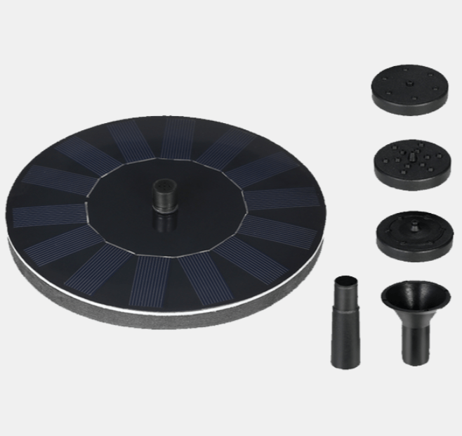 Fuente Solar para Jardín Ecológica con Diseño Moderno y Bajo Mantenimiento – Fuentes de Agua para Jardín Ideal para Atraer Aves 7