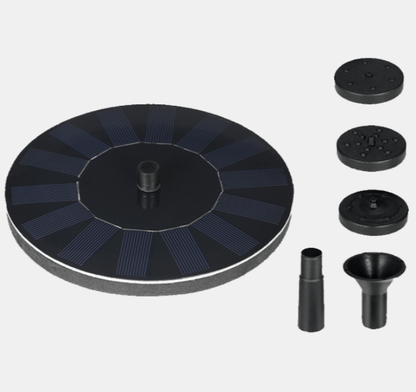 Fuente Solar para Jardín Ecológica con Diseño Moderno y Bajo Mantenimiento – Fuentes de Agua para Jardín Ideal para Atraer Aves 7