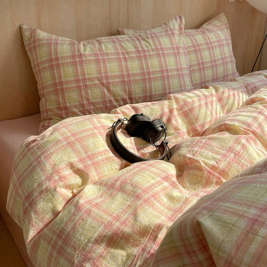 Funda Nórdica Queen de Algodón Transpirable con Diseño Japonés en Rayas Azules – Suave y Duradera 0