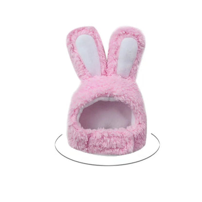 Gorro de Invierno para Mascotas con Diseño de Oso y Conejo – Accesorio Cálido para Perros y Gatos, Forro Polar, Tamaño 30-35 cm 8