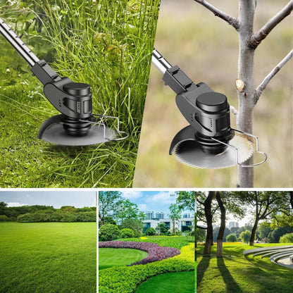 Herramienta de Jardinería Inalámbrica Multifuncional con Tres Cabezas Intercambiables para Cortar y Poda 1