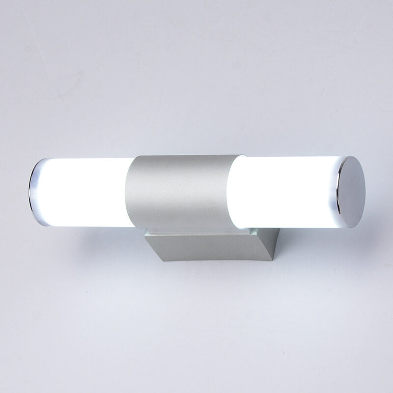 Lámpara Cilíndrica LED con Efecto Espejo para Pared – Diseño Moderno y Eficiencia Energética, IP44, 3000K/6000K 0