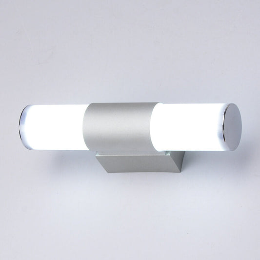 Lámpara Cilíndrica LED con Efecto Espejo para Pared – Diseño Moderno y Eficiencia Energética, IP44, 3000K/6000K 0