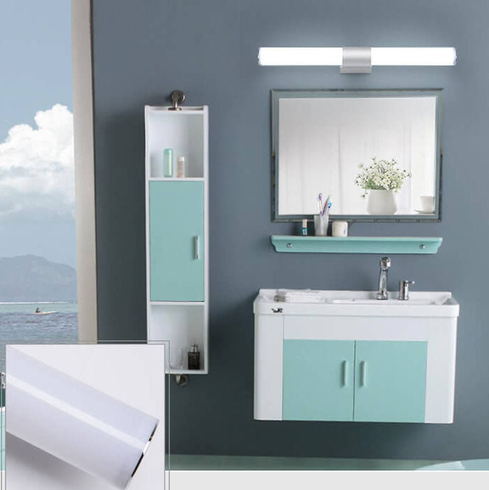 Lámpara Cilíndrica LED con Efecto Espejo para Pared – Diseño Moderno y Eficiencia Energética, IP44, 3000K/6000K 3