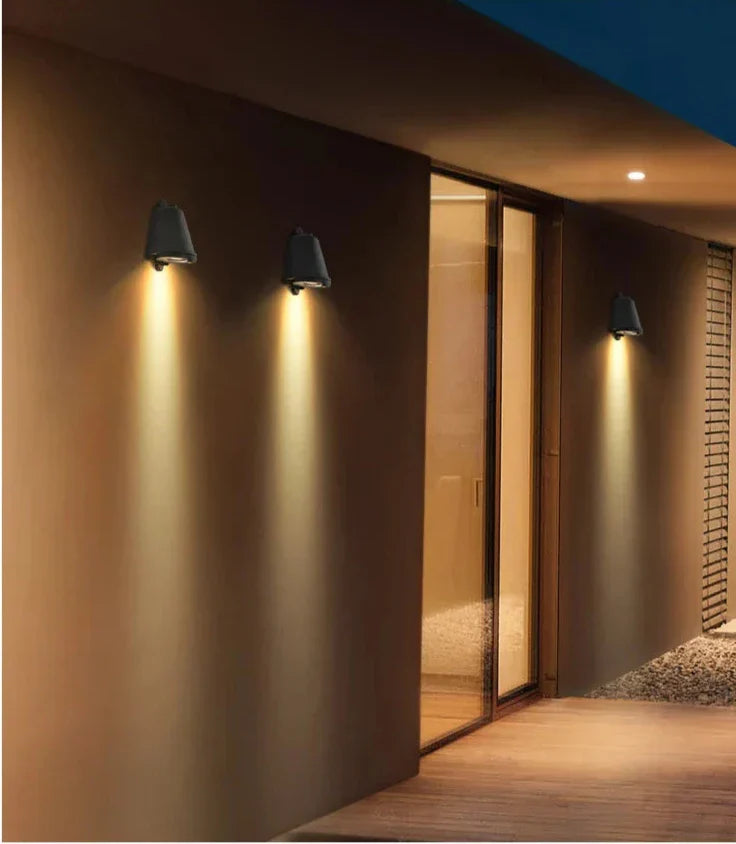 Lámpara Exterior de Pared Moderna para Jardín y Terraza – Iluminación Elegante y Resistente al Clima 2