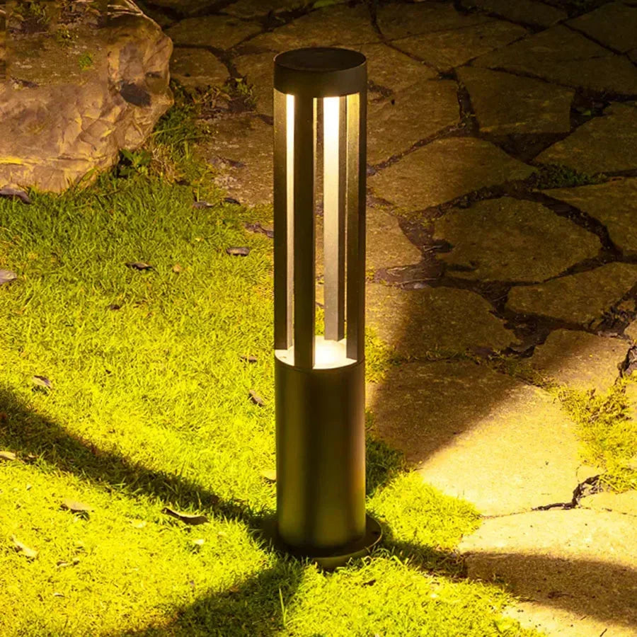 Lámpara LED Moderna para Exterior con Eficiencia Energética y Diseño Elegante - Luz Solar Exterior Ideal para Jardines y Patios 2