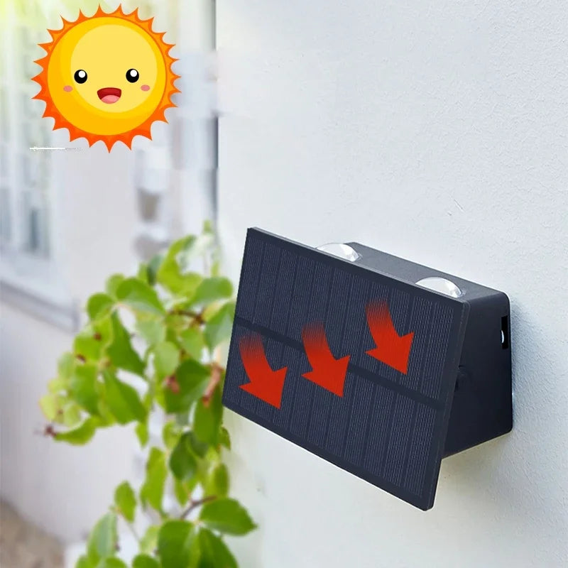 Lámpara Solar Exterior de Luz Cálida para Balcón y Jardín – Diseño Elegante y Duradero, Sin Cables 3