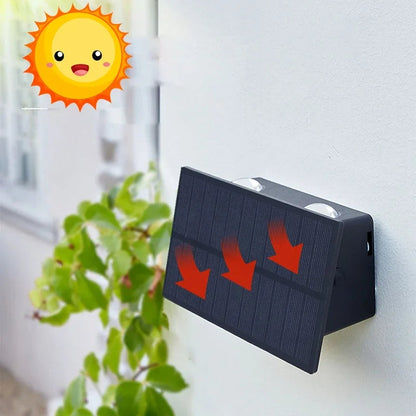 Lámpara Solar Exterior de Luz Cálida para Balcón y Jardín – Diseño Elegante y Duradero, Sin Cables 3