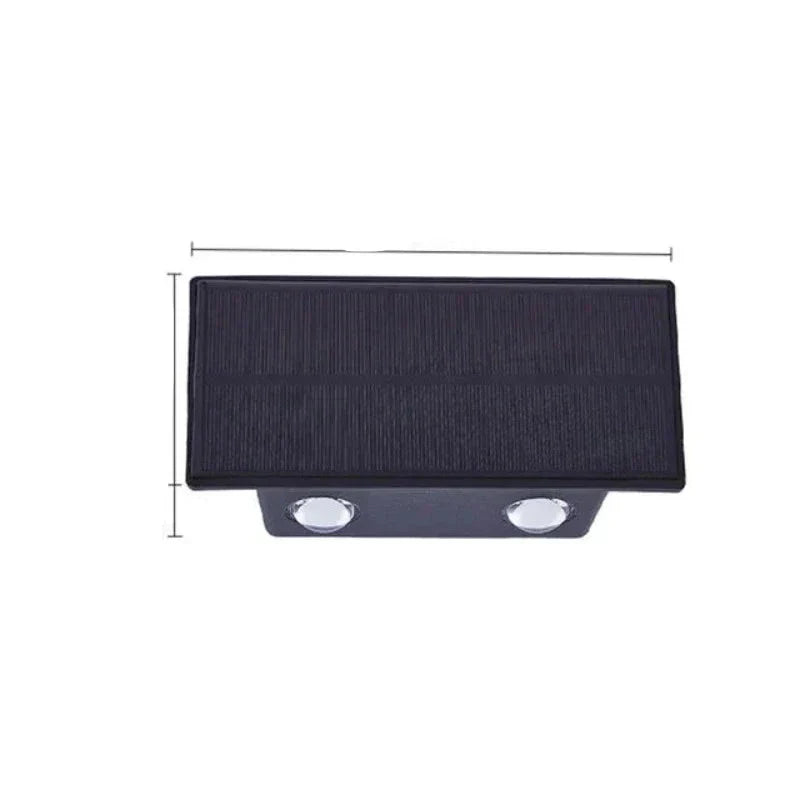 Lámpara Solar Exterior de Luz Cálida para Balcón y Jardín – Diseño Elegante y Duradero, Sin Cables 4