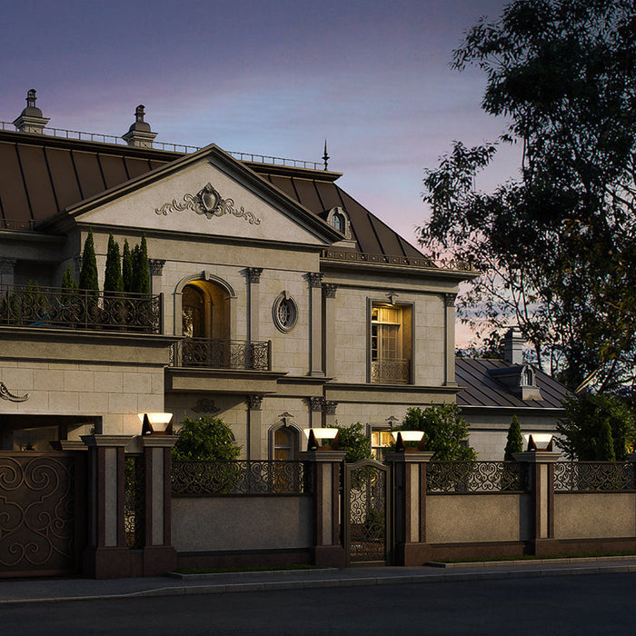 Lámpara Solar de Exterior Moderna IP65, Luces Solares Ecológicas con Diseño Elegante y Carga Eficiente 5