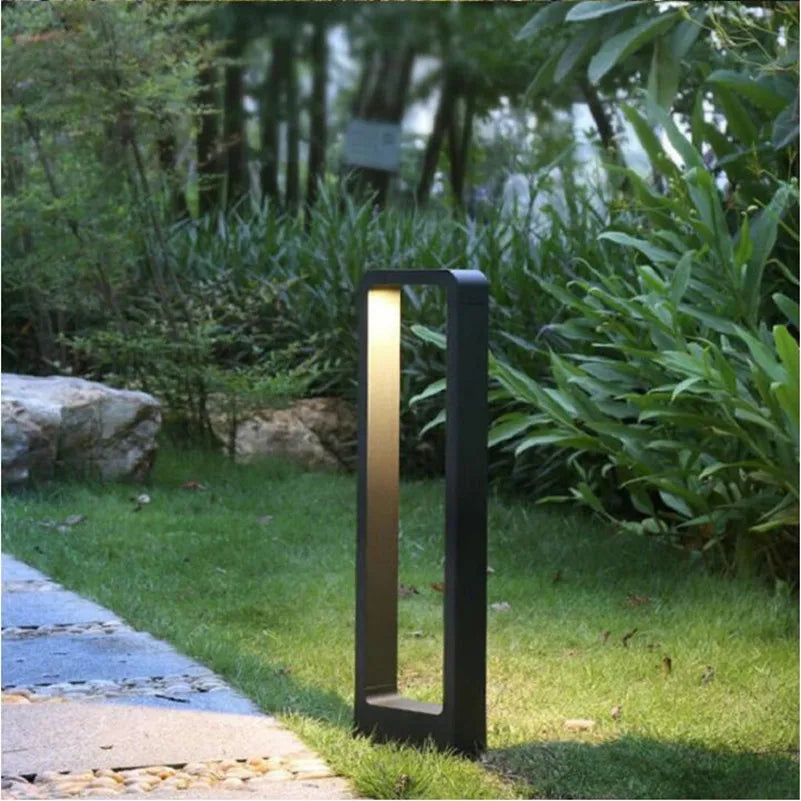 Lámpara Solar de Jardín de Acero Inoxidable – Luces Solares para Exterior, Iluminación Ecológica y Moderna para Caminos y Terrazas 2