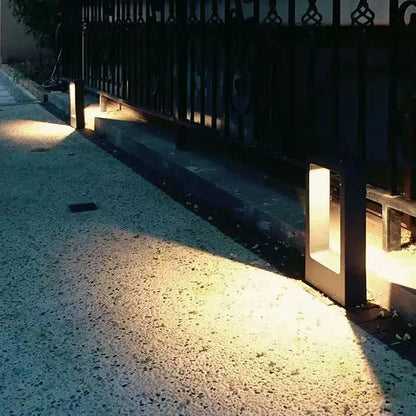 Lámpara Solar de Jardín de Acero Inoxidable – Luces Solares para Exterior, Iluminación Ecológica y Moderna para Caminos y Terrazas 3