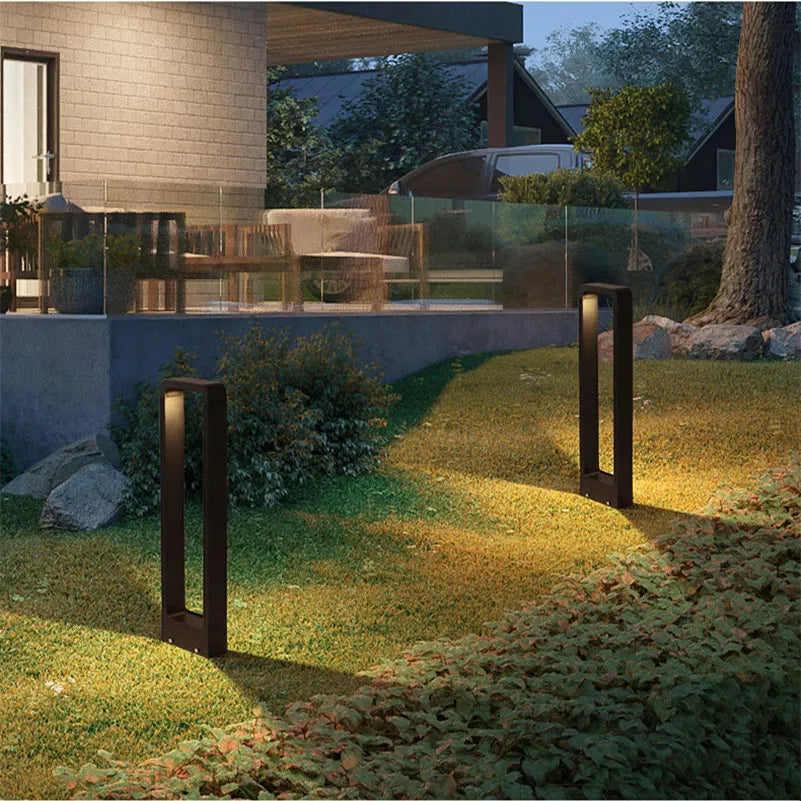 Lámpara Solar de Jardín de Acero Inoxidable – Luces Solares para Exterior, Iluminación Ecológica y Moderna para Caminos y Terrazas 4