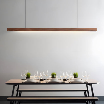 Lámpara de Diseño Minimalista de Madera de Roble con Control Remoto y Temperatura de Luz Ajustable – Ideal para Techo y Espacios Sofisticados 1