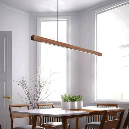 Lámpara de Diseño Minimalista de Madera de Roble con Control Remoto y Temperatura de Luz Ajustable – Ideal para Techo y Espacios Sofisticados 2